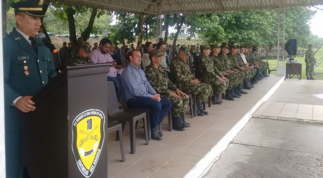En Saravena asumió el mando el nuevo Comandante de la Brigada Móvil N.31