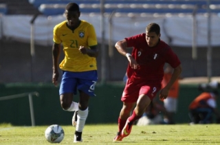 Brasil goleó 5-0 a Perú en el hexagonal Sub 20.