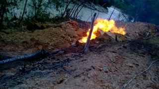 En el Cubugón se rompió el tubo que transporta gas hasta Bucaramanga