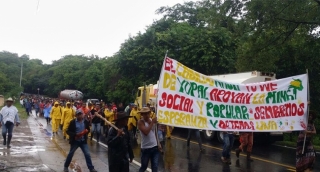 Veeduría realizó visita a concentración campesina en Tame