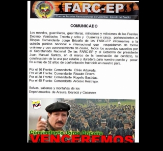 Frentes 10 y 45 de las Farc que operan en Arauca respetan acuerdos