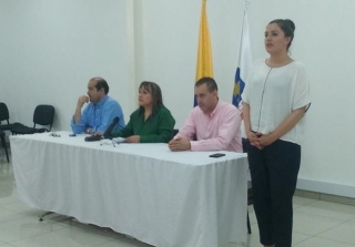 La Vicefiscal General de la Nación visitó la capital araucana para realizar supervisión a la Seccional Arauca