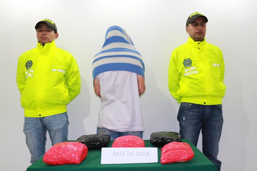 Capturado por tráfico de estupefacientes en Arauca