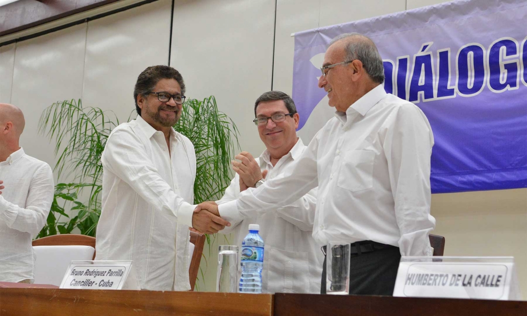 Declaración del Jefe de la Delegación del Gobierno, Humberto de la Calle