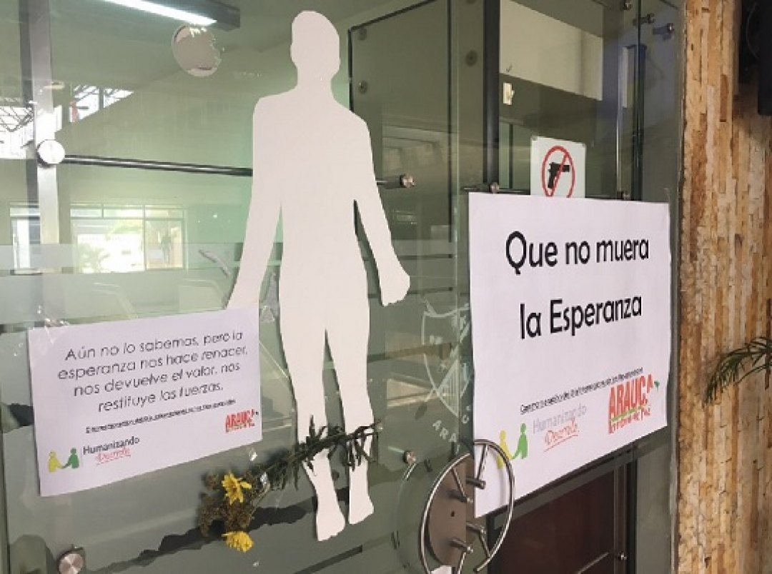 Gobernación de Arauca con acto simbólico recuerda a las…