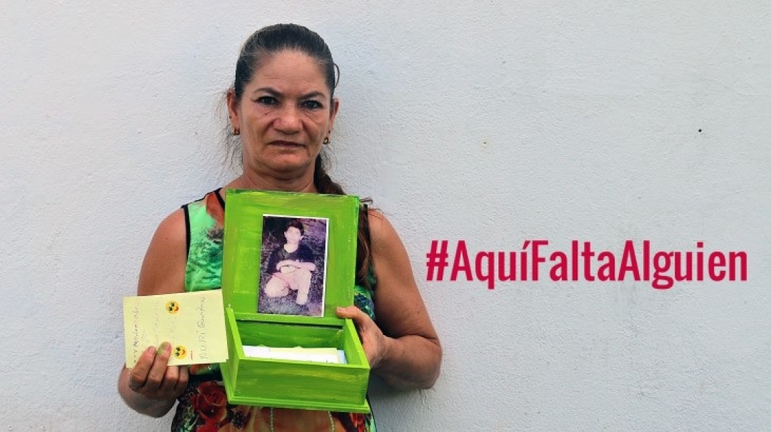 En Colombia se realiza el lanzamiento de la campaña “Aquí falta alguien”