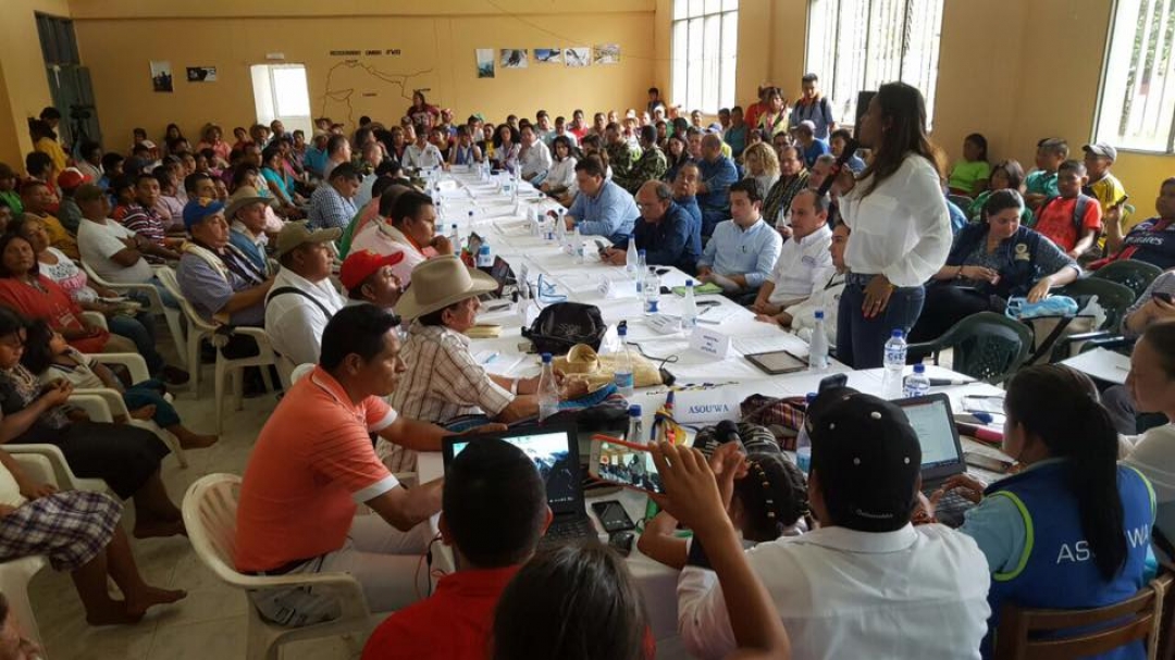 Gobierno Nacional, Ecopetrol y comunidad U’wa llegaron a acuerdo