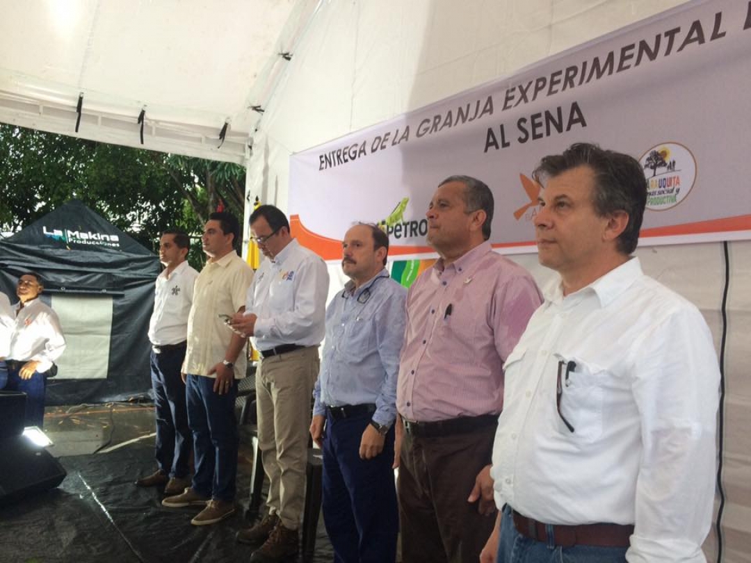 Granja El Alcaraván en Arauquita ya es parte del Sena
