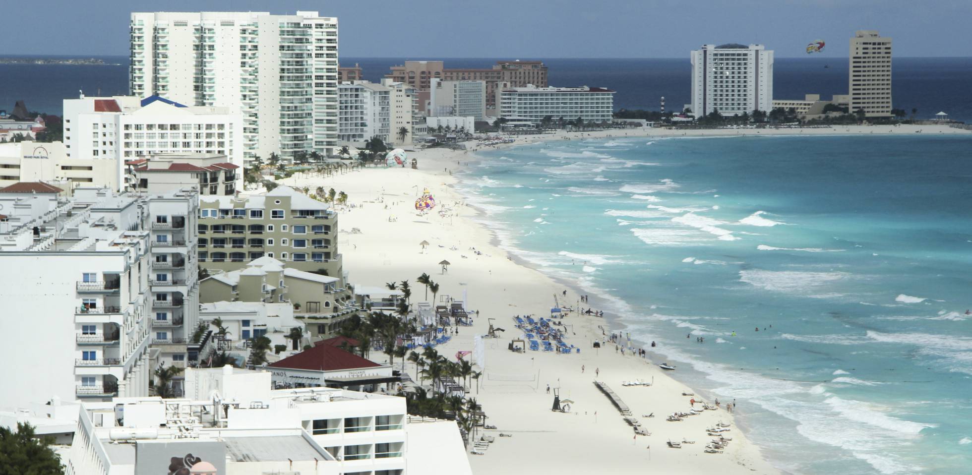 Dos muertos en un tiroteo en la zona hotelera de Cancún