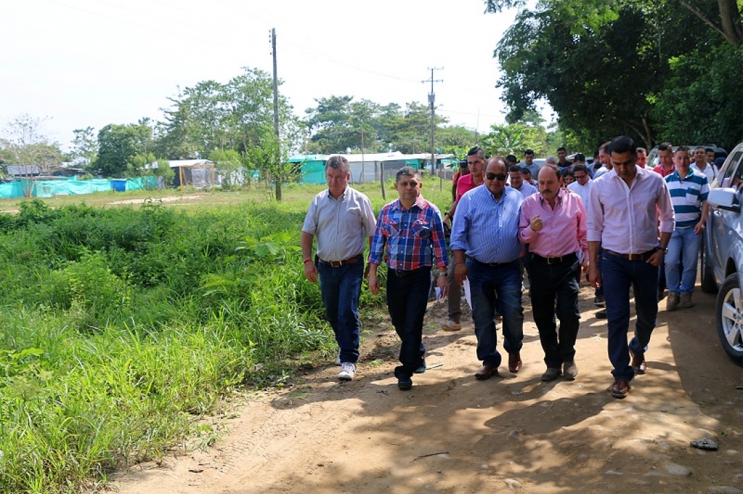 Funcionarios verificaron predio donde se construirá el CENAF