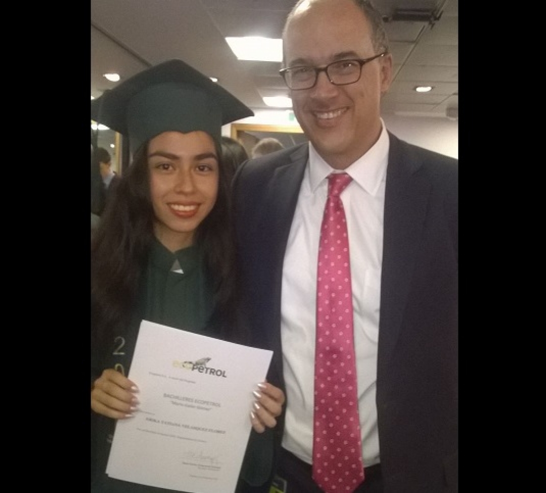 Gracias al programa “Bachilleres Ecopetrol” arauquiteña…