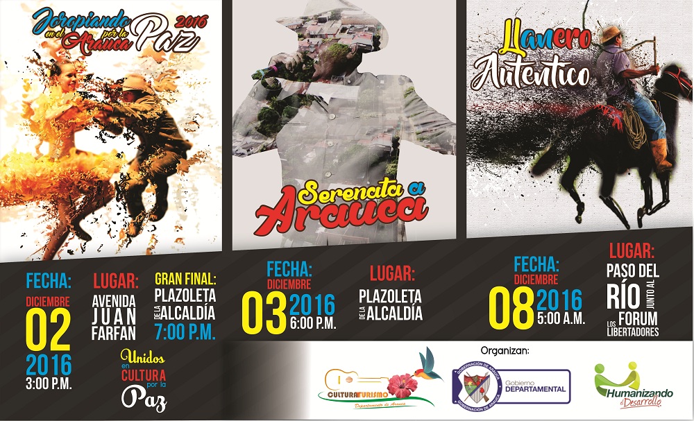 Lista la programación de eventos en el marco de las Fiestas de Arauca