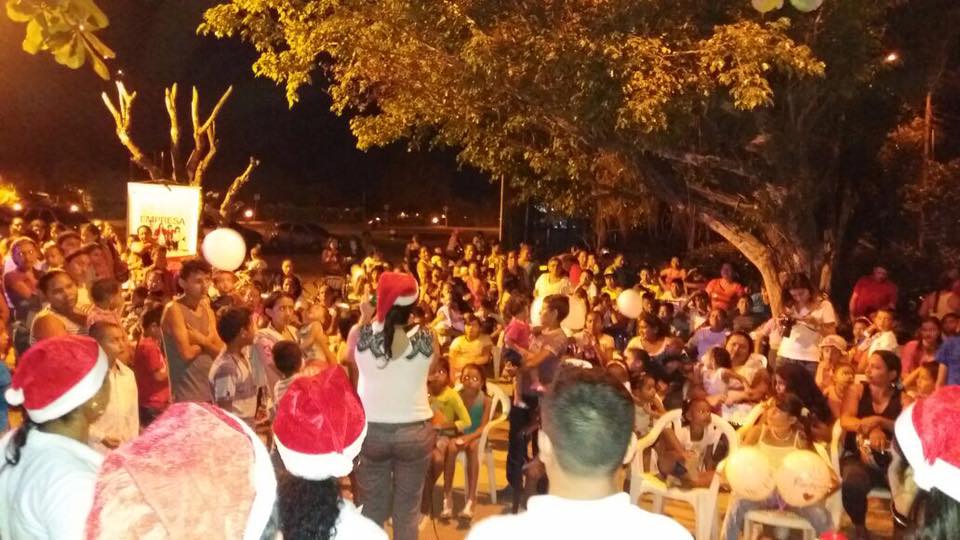 Enelar llegó a los barrios de Arauca para celebrar la navidad
