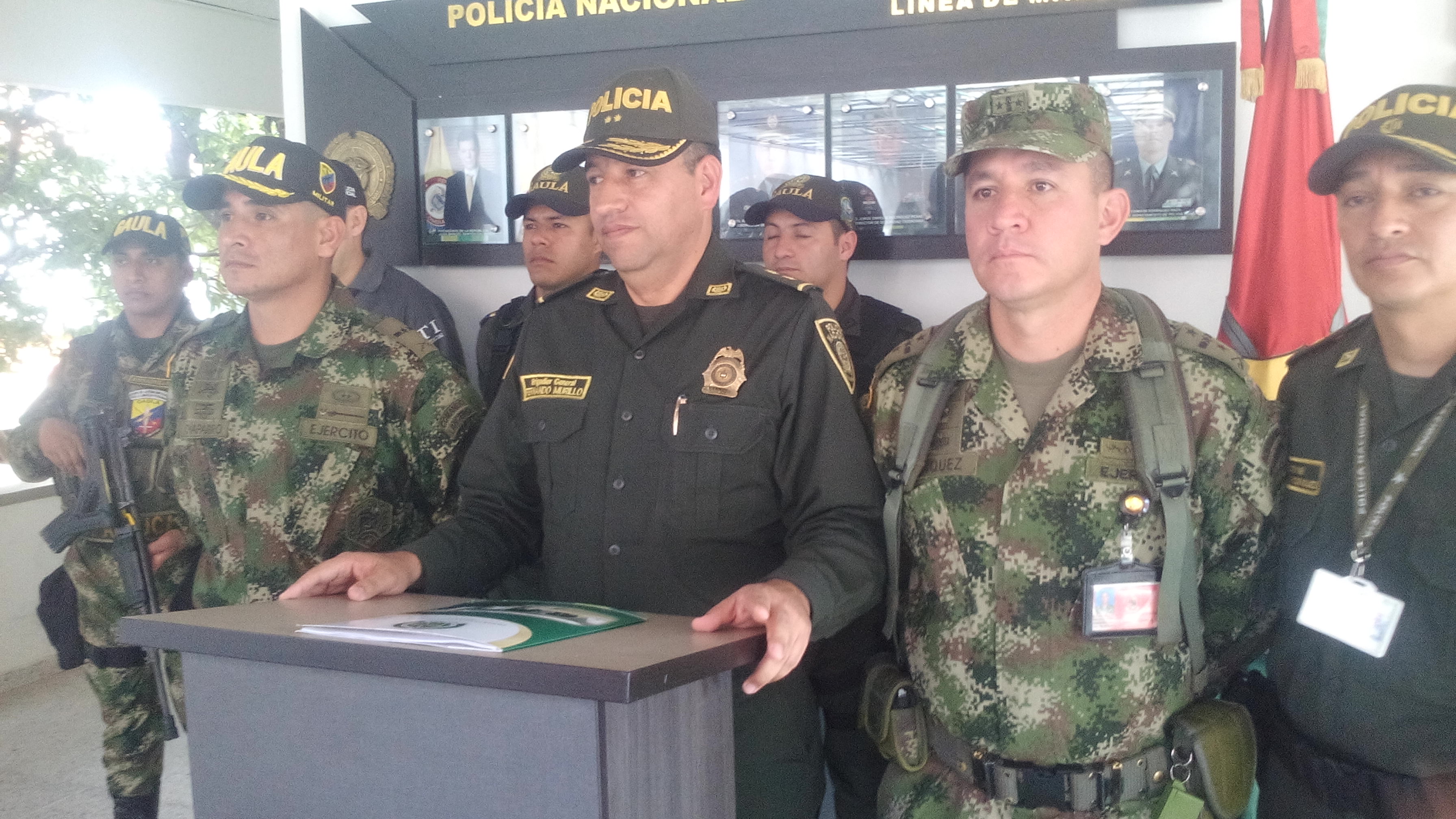 Gaula entregó balance sobre delitos de secuestro y extorsión en Arauca
