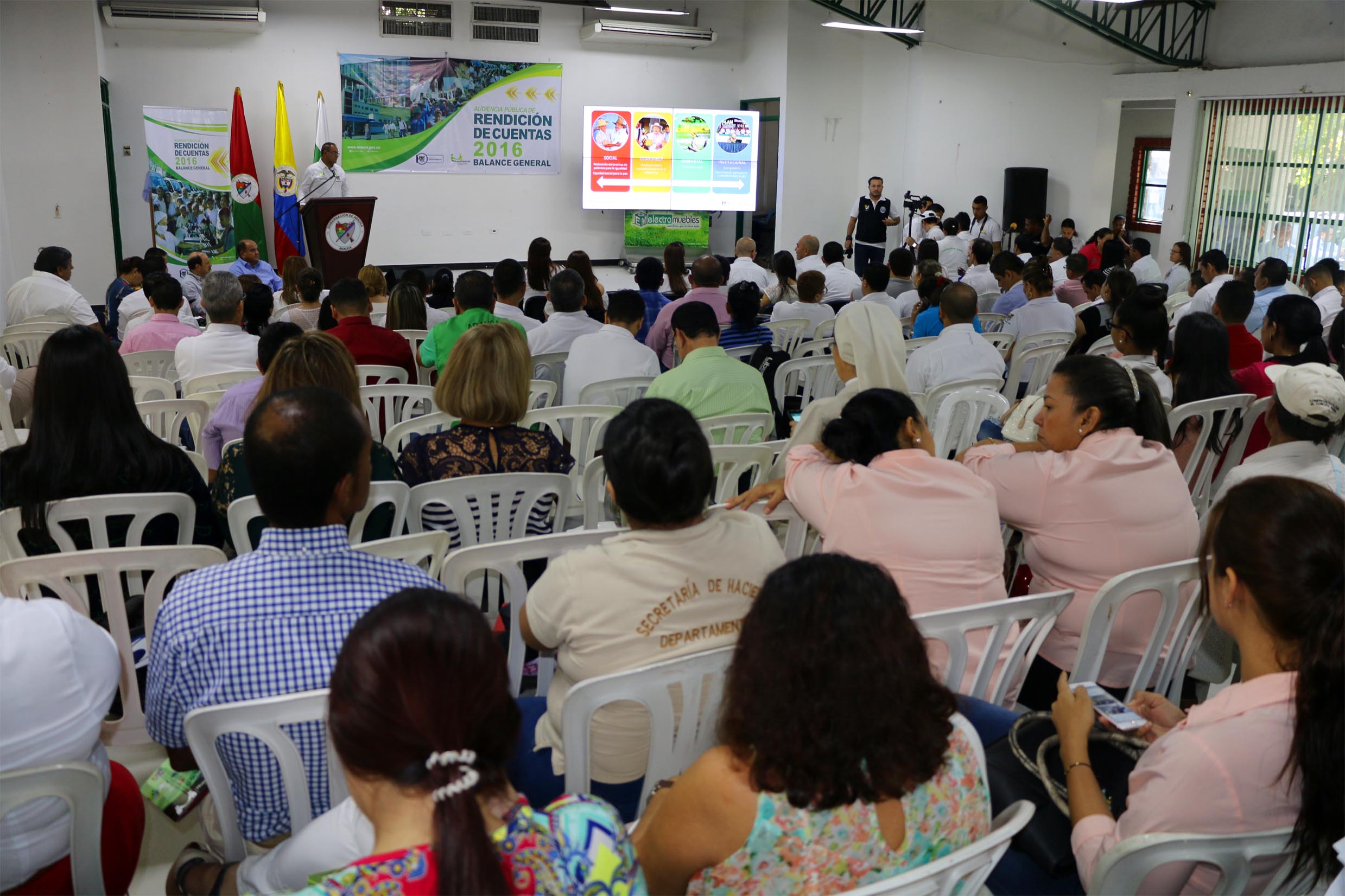 Gobernación realizó rendición de cuentas de la vigencia 2016