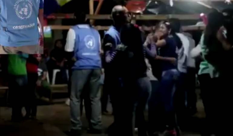 ONU califica de inapropiada participación de observadores en fiesta de las Farc