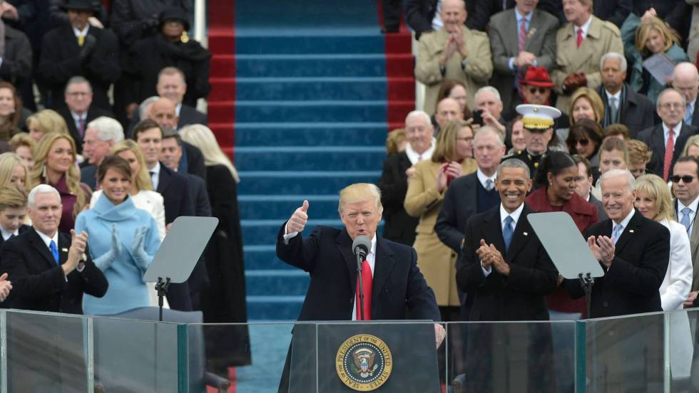 El presidente Donald Trump llega a la Casa Blanca agitando el populismo y el nacionalismo