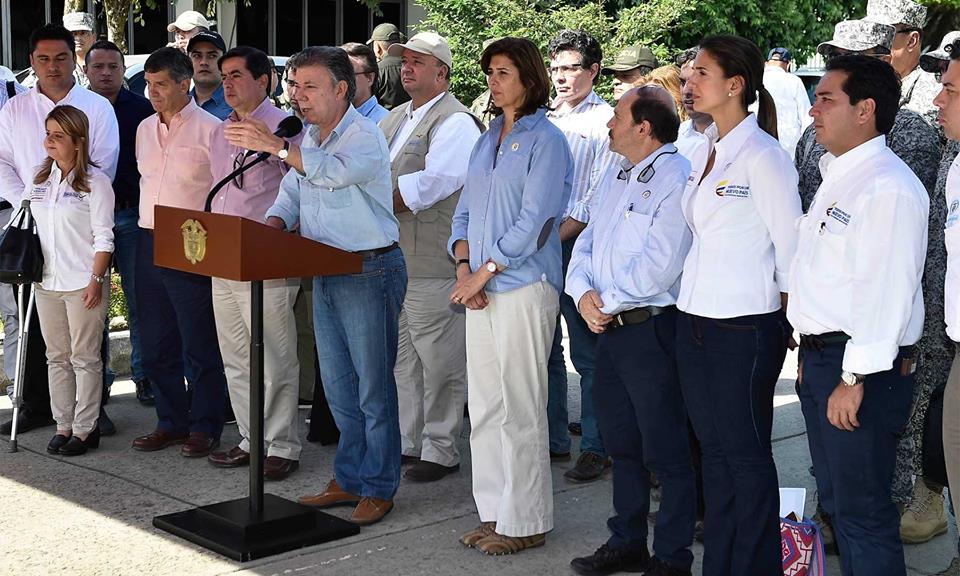 El principal reto es iniciar lo más pronto desarrollo de zonas más afectadas por conflicto, dijo el Presidente en Arauca