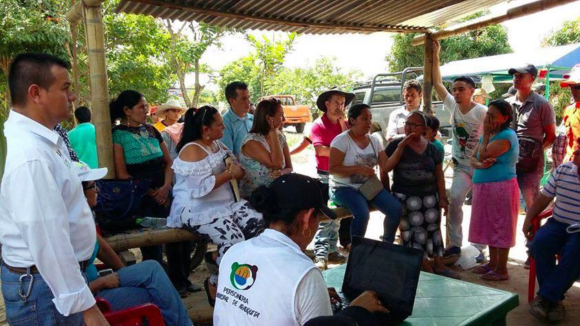 Se logró acuerdo con los habitantes del centro poblado Puerto Jordán