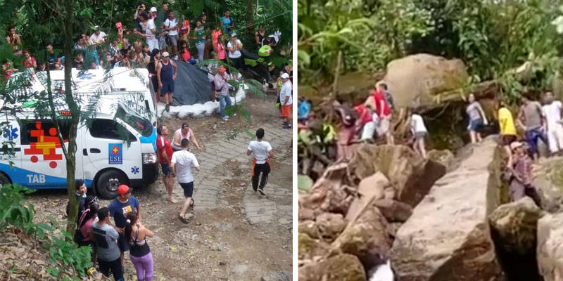 Once muertos por colapso de puente colgante en zona rural de Villavicencio
