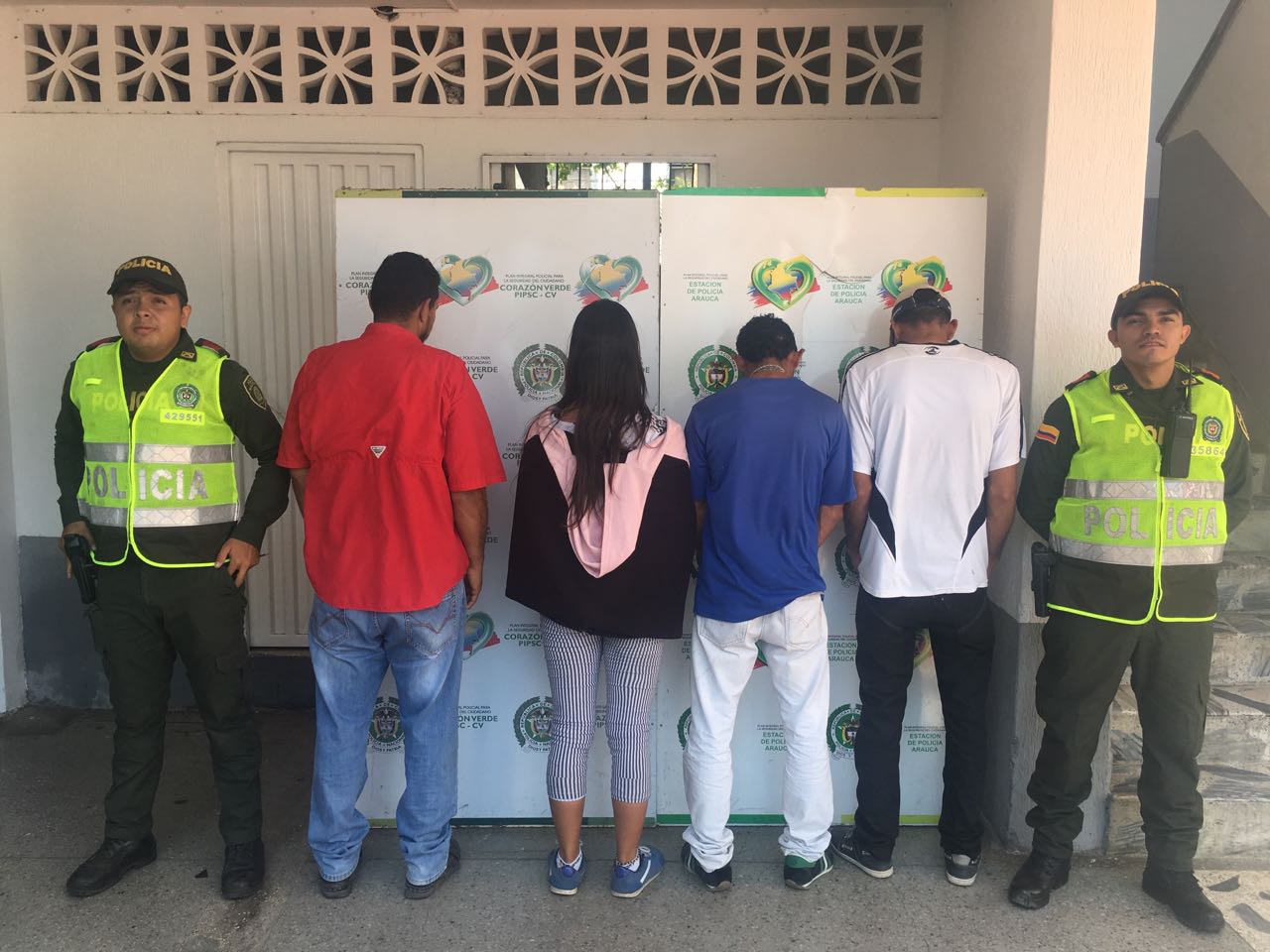Policía Nacional da cuenta sobre operativos realizados en Arauca