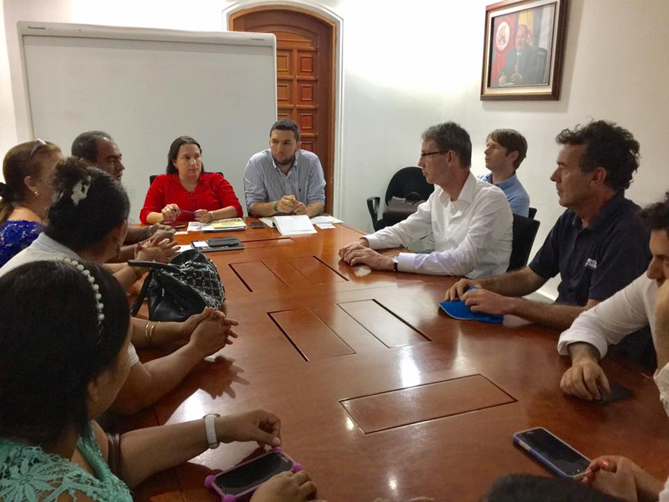Representantes de Países Bajos y Acnur visitaron el departamento de Arauca
