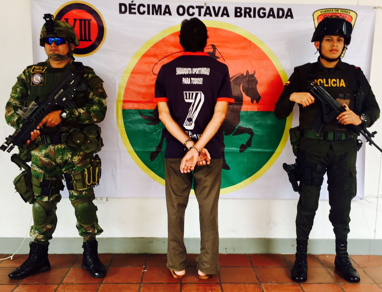 En Saravena Capturado alias “Moisa bomba”, miembro del Eln