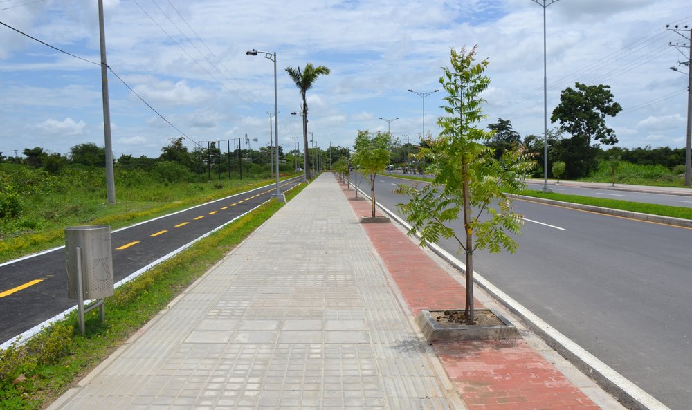 A disfrutar de las vías activas y saludables en la avenida Juan Isidro Daboín