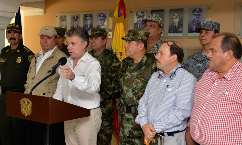 «Visita de Santos reafirma que la paz se hace desde los territorios»: Gobernador