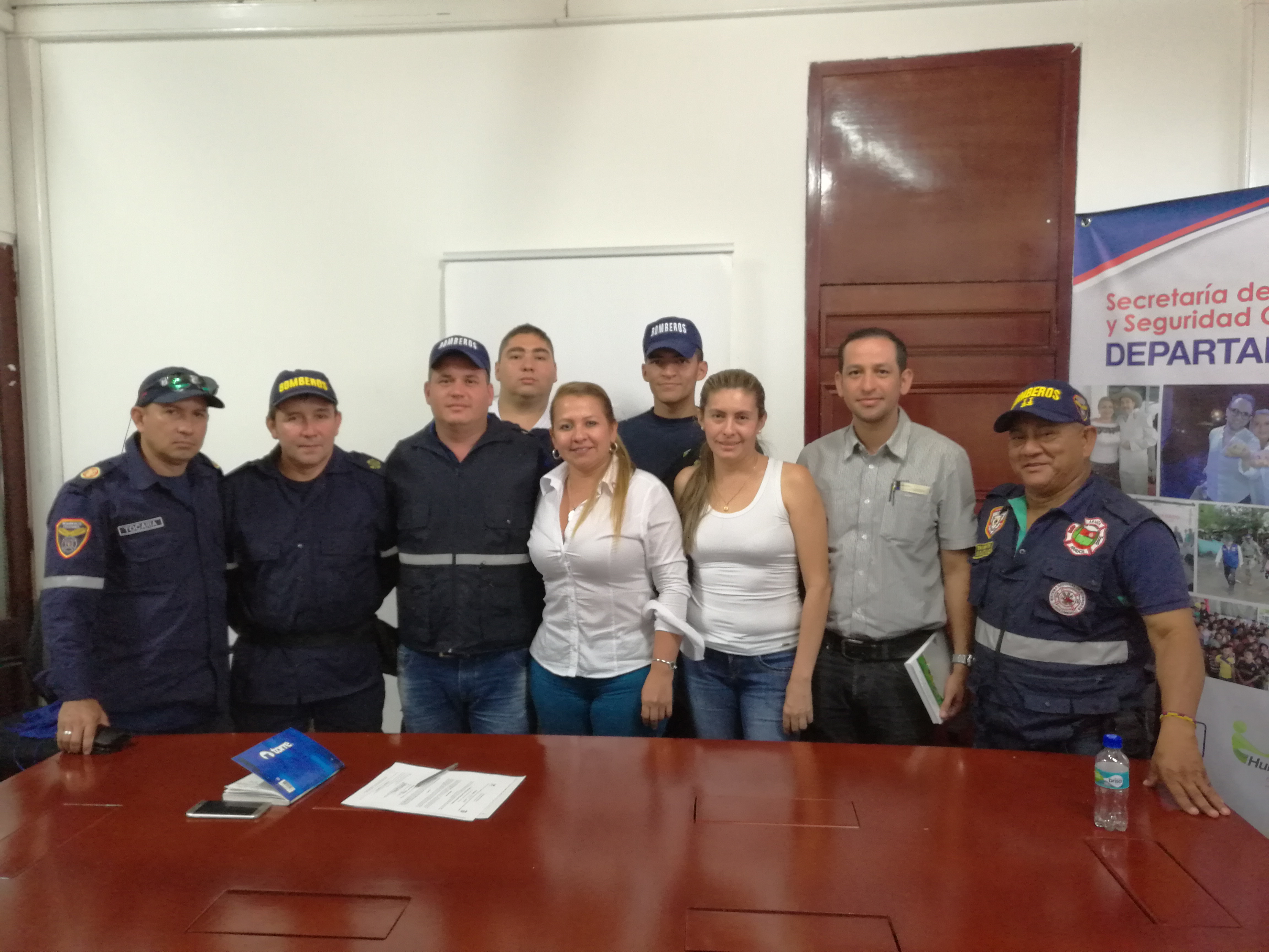 Bomberos eligieron a nuevo delegado y coordinador ejecutivo