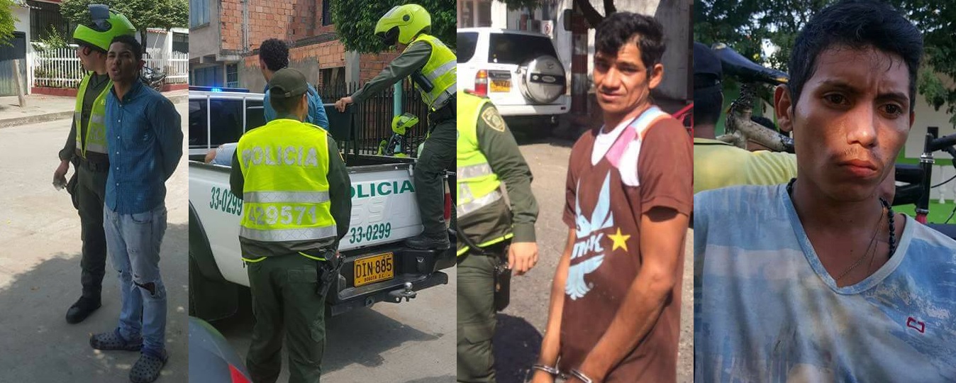 Policía dio captura a cinco hombres por varios delitos en Arauca