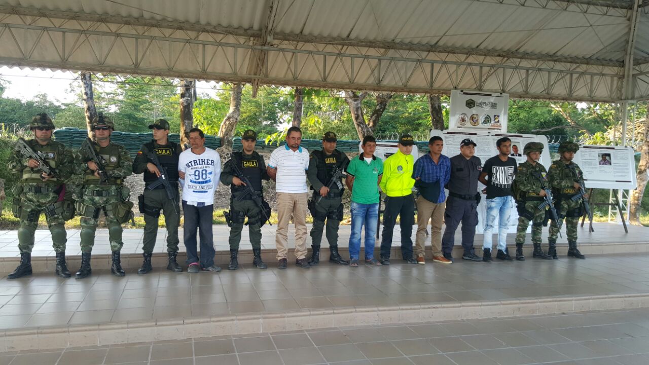 Fuerza Pública capturó a presuntos miembros del Eln en Arauca, Boyacá y Casanare