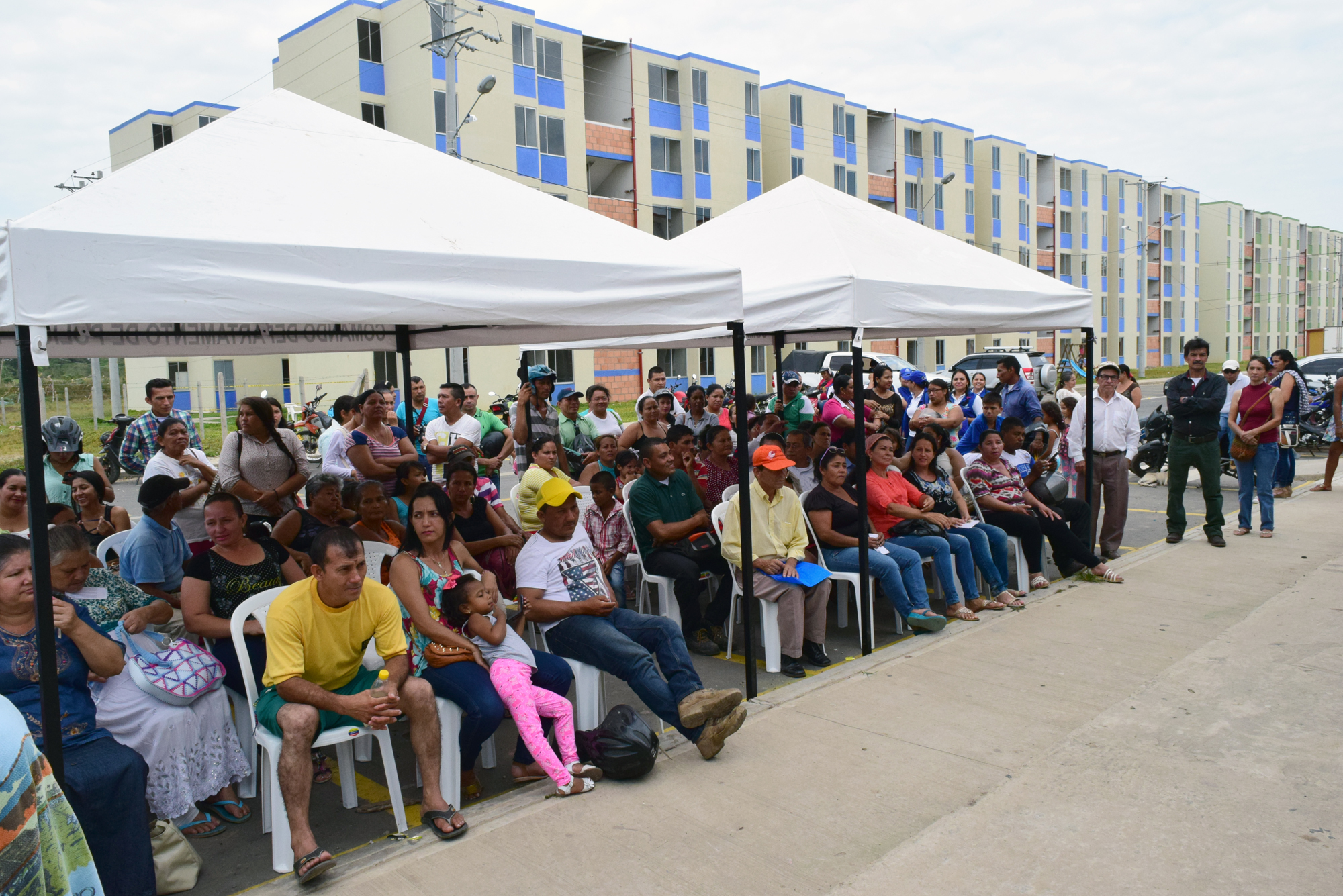 Alcalde de Arauca entregó viviendas en el sector Playitas