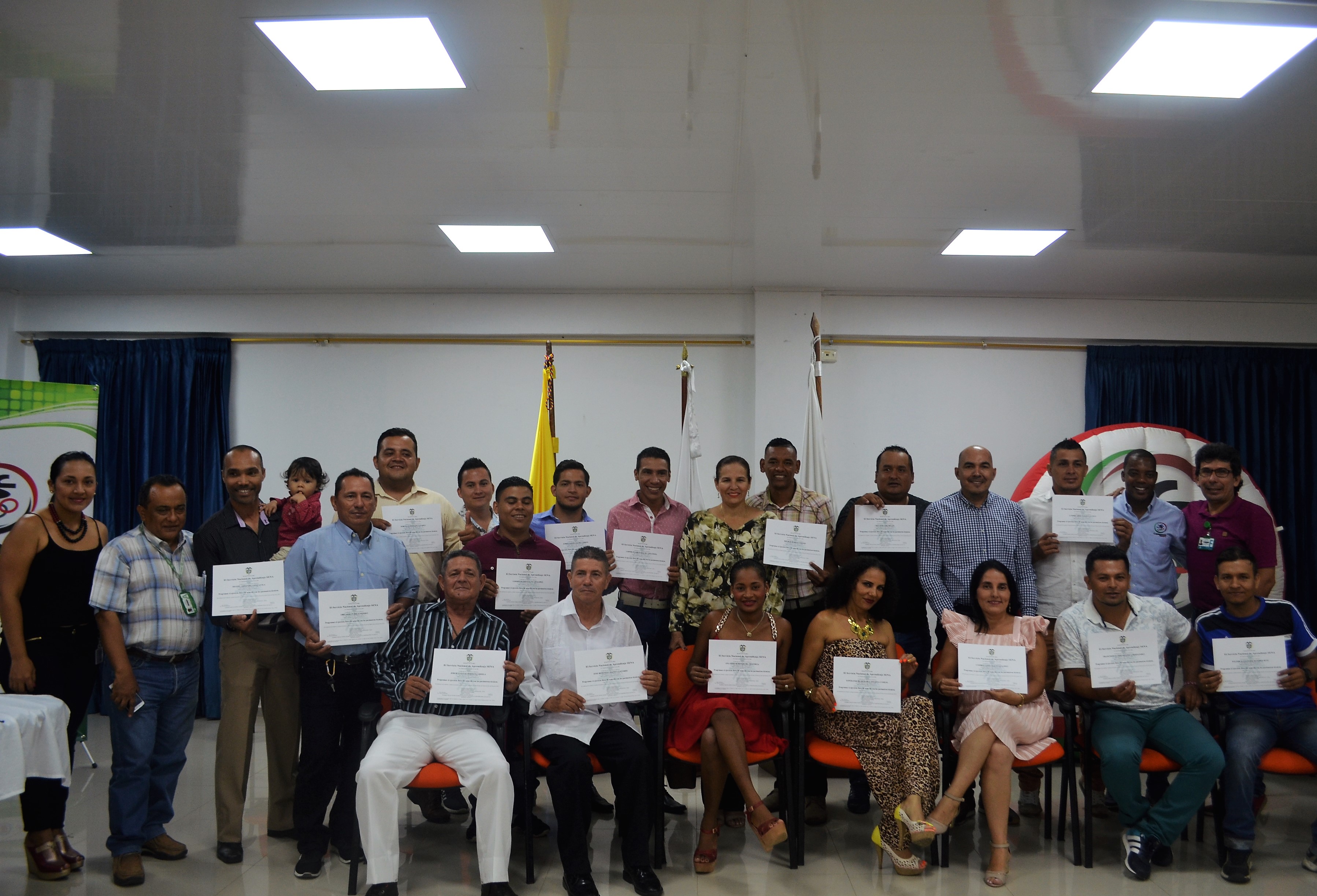 Coldeportes Arauca con alianza del SENA entregó certificados a entrenadores