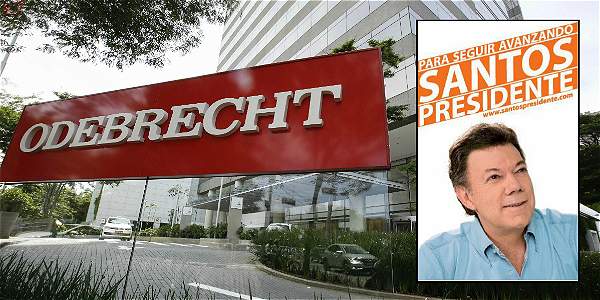 El rastro de afiches de campaña de Santos que habría pagado Odebrecht