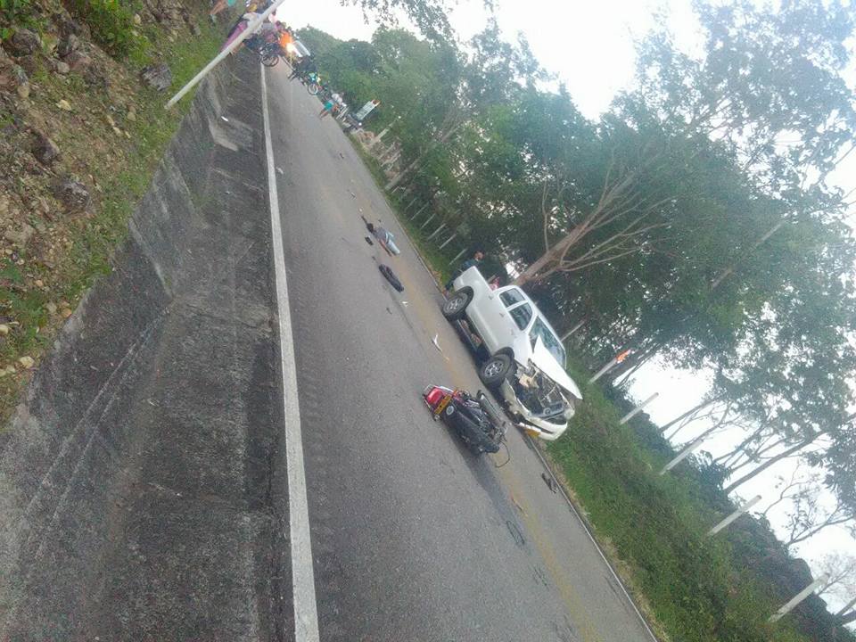 Una persona fallecida dejó accidente de tránsito en la vía Tame – La Cabuya