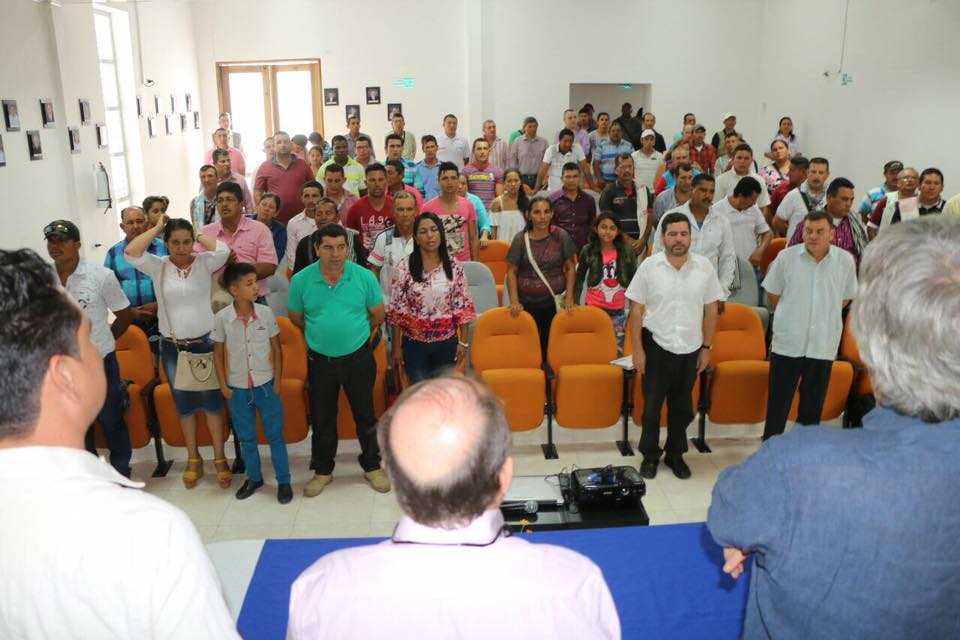 En Arauca fue refrendado firma del acuerdo para la sustitución de cultivos de uso ilícito