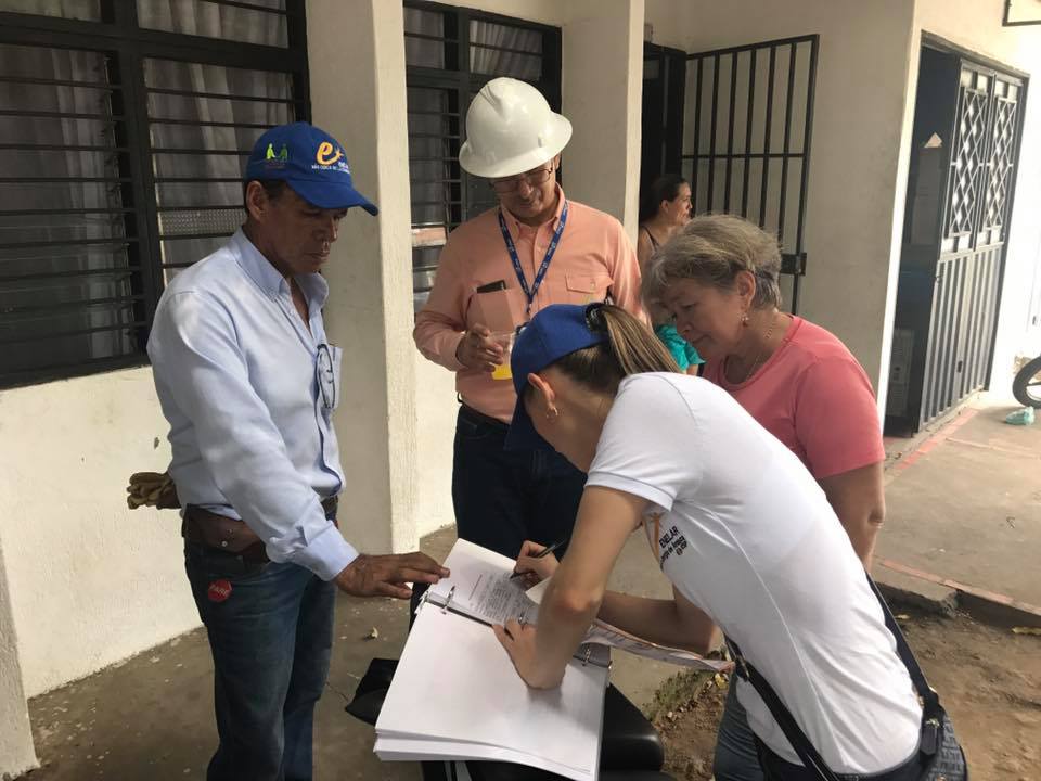 Enelar superó meta de usuarios visitados en el barrio Cristo Rey