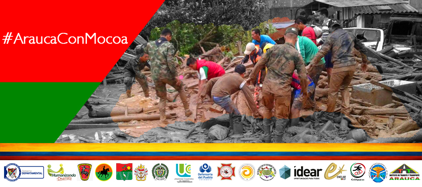 Arauca se solidariza con los habitantes de Mocoa