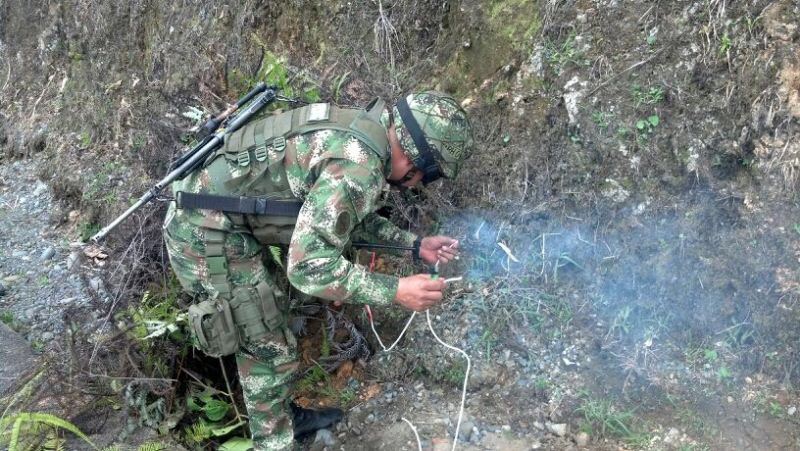 Ejército Nacional incautó material explosivo en Arauquita