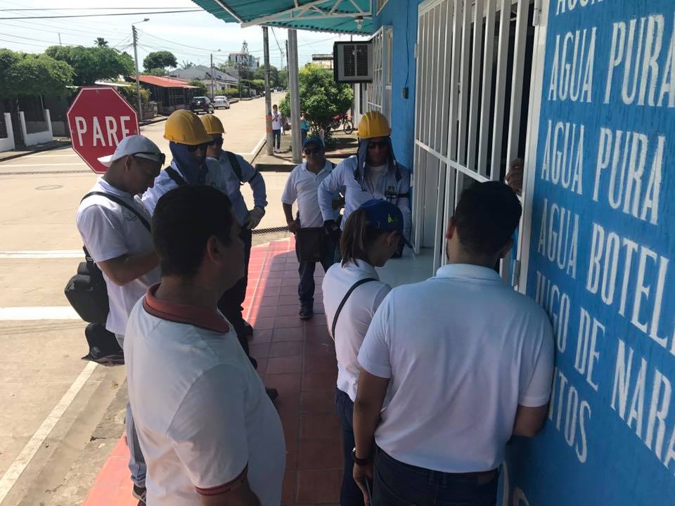 ENELAR cumplió su cita con la comunidad del barrio La Esperanza