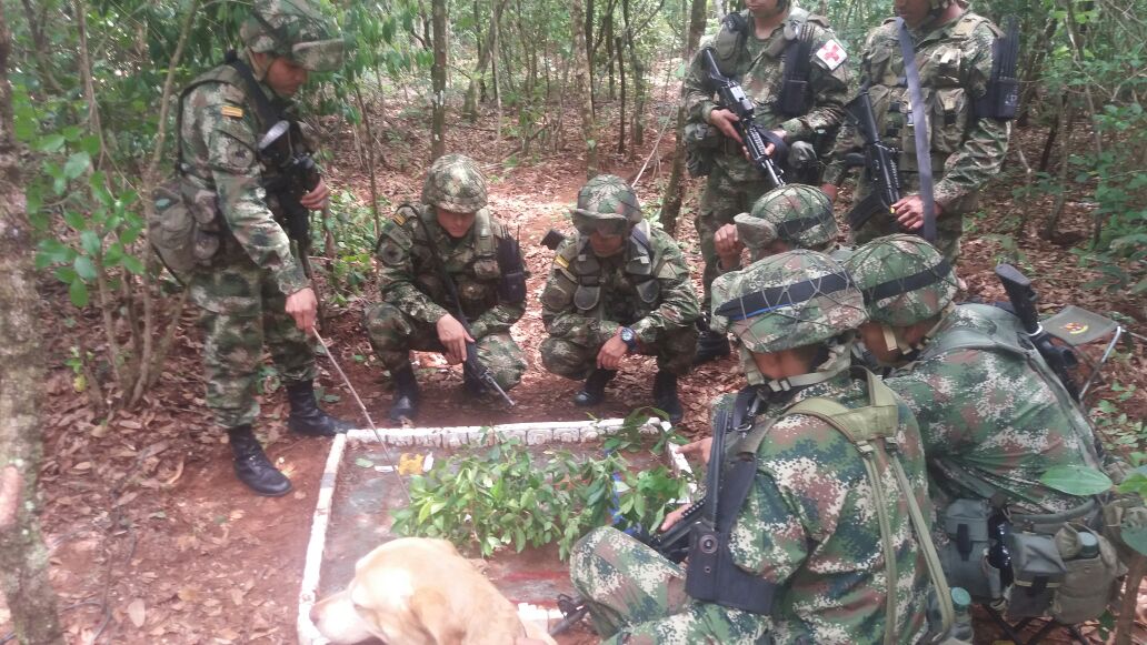 Ejército culmina curso de explosiones en Tame