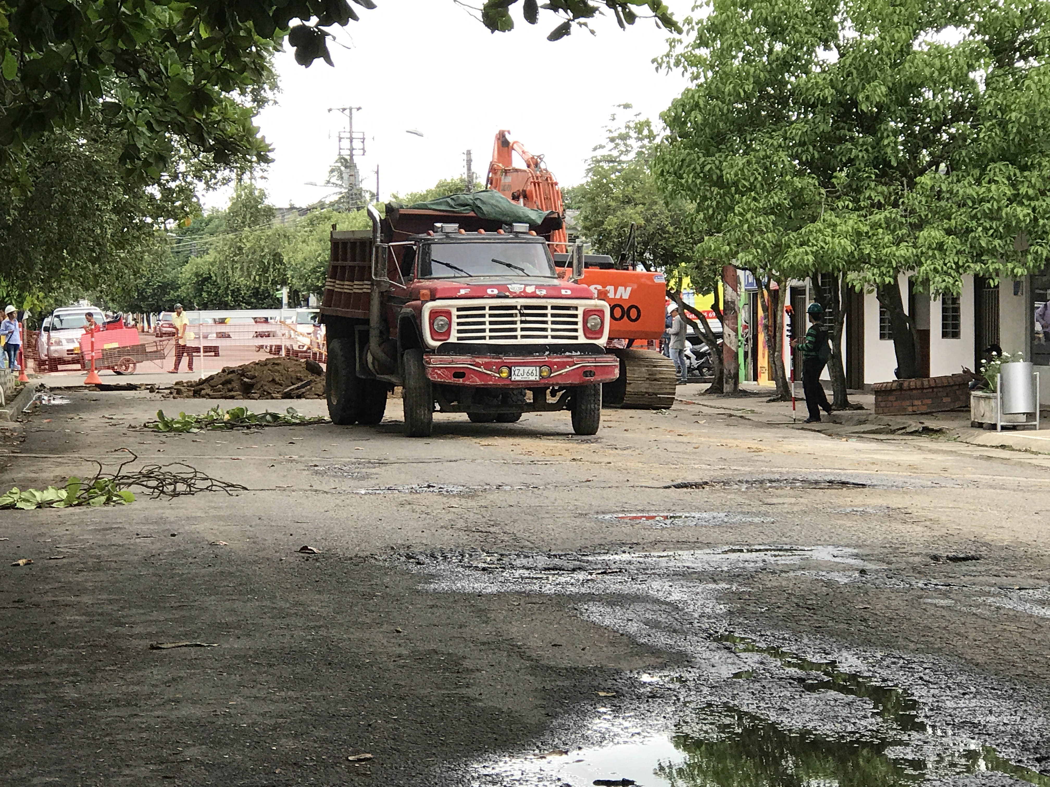 Se inició mejoramiento de la vía de la carrera 22 en Arauca