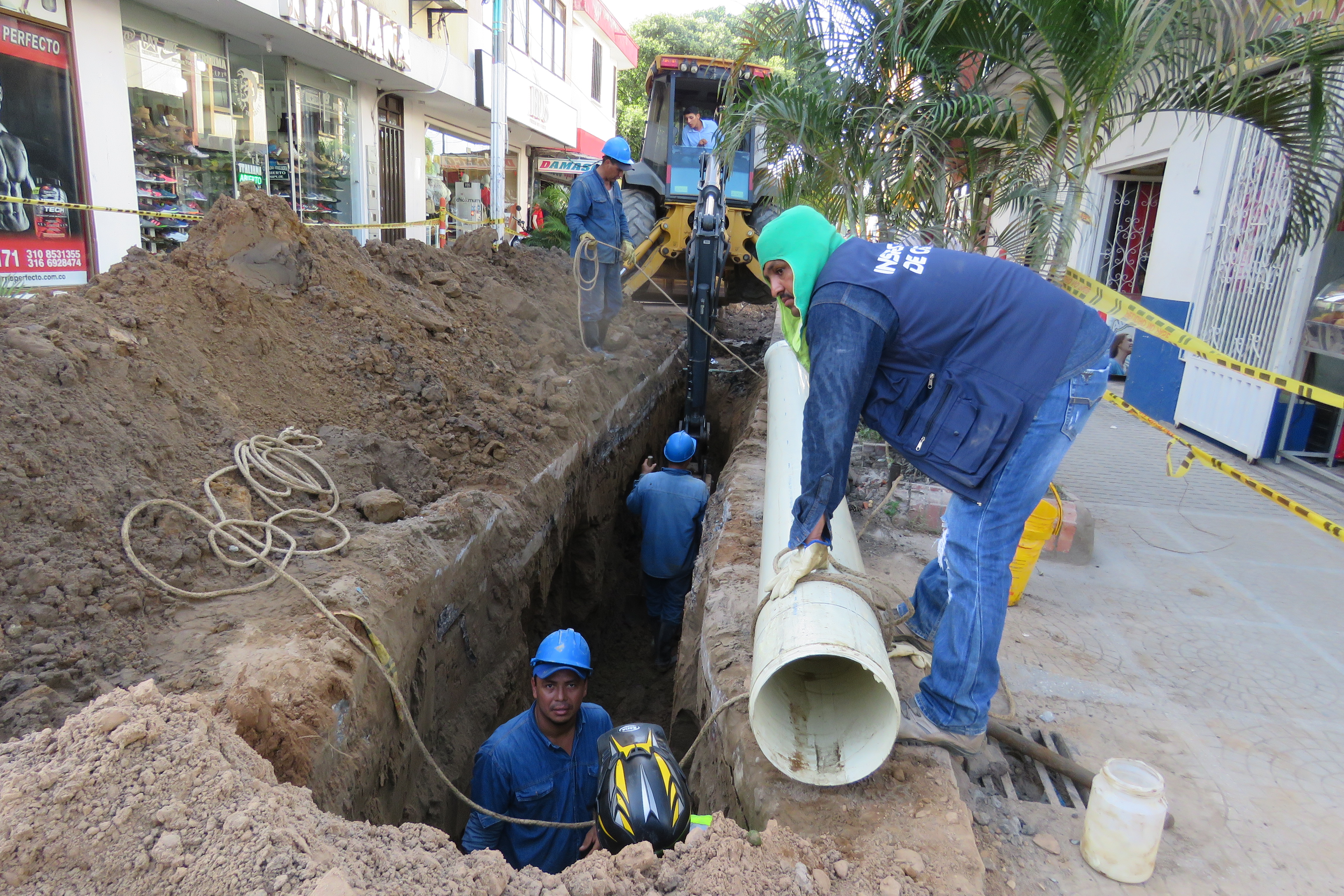 Avanzan trabajos de construcción y ampliación del acueducto en Arauca
