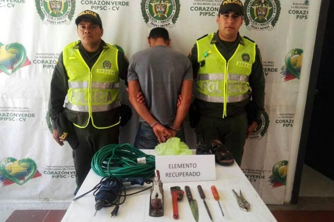 Asegurado alias «El Tuerto» presunto miembro del ELN en Arauca