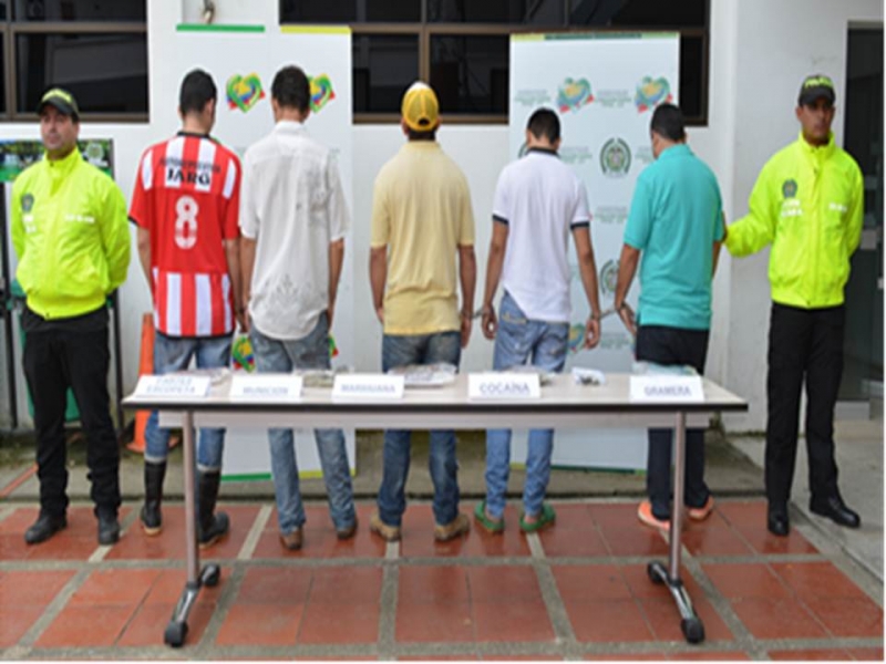 Fiscalía legalizó captura a 5 presuntos miembros del ELN