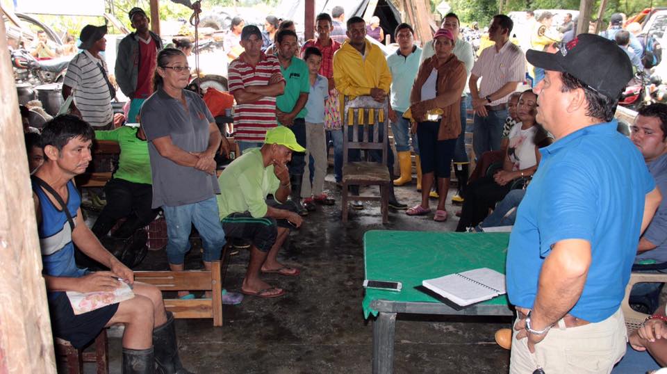 Comunidad afectada por inundación de la Vereda «Todos los Santos» serán nuevamente censada