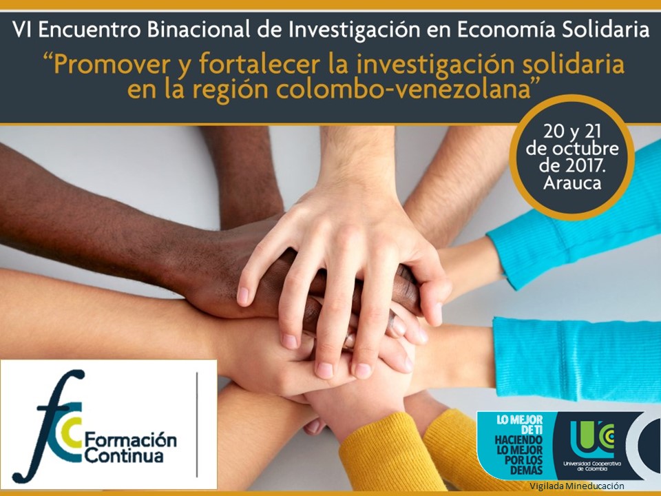 Encuentro Binacional de Investigación en Economía solidaria en Arauca