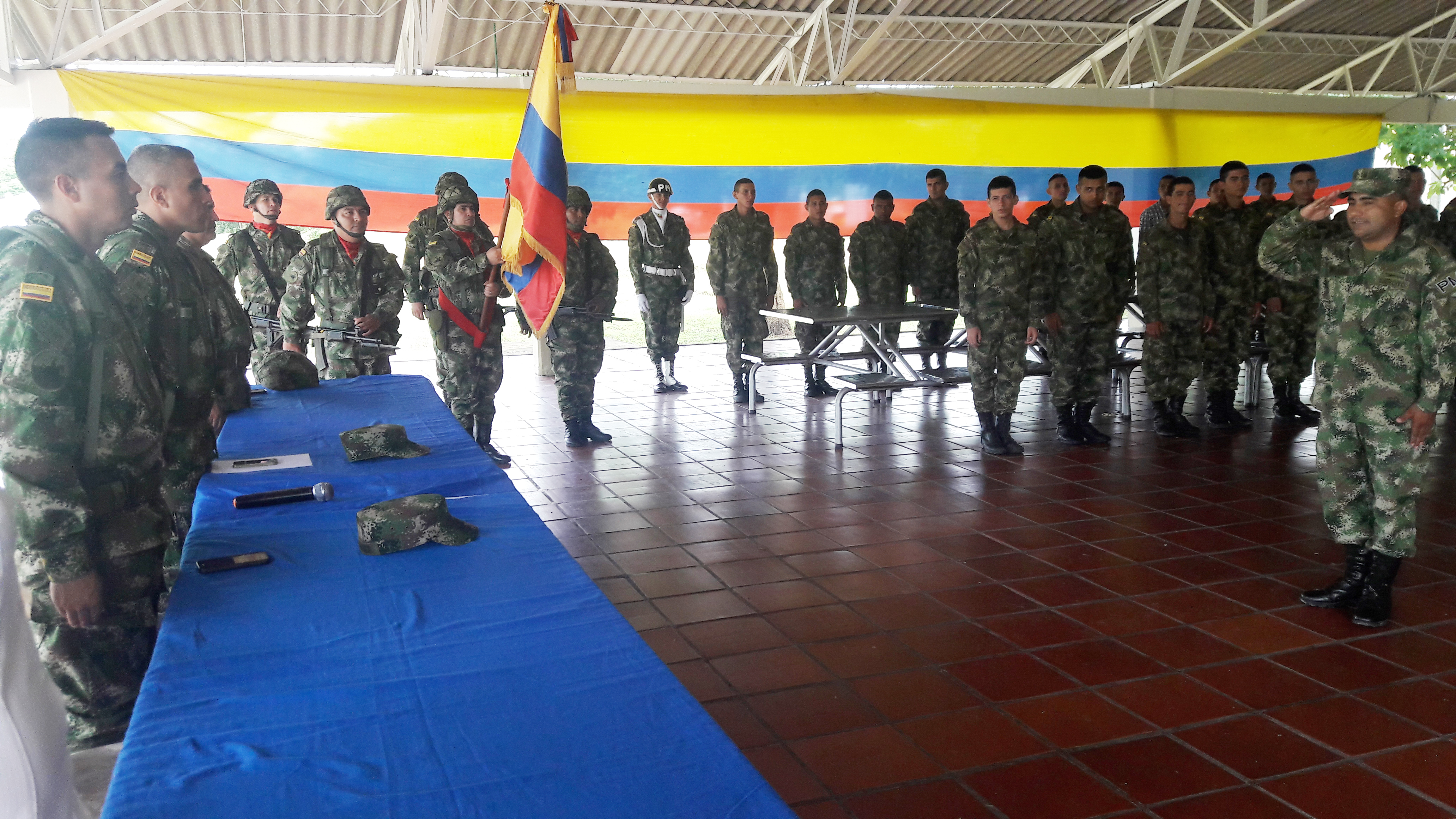 Nuevo soldados cumplen con la prestación del servicio militar en Arauca