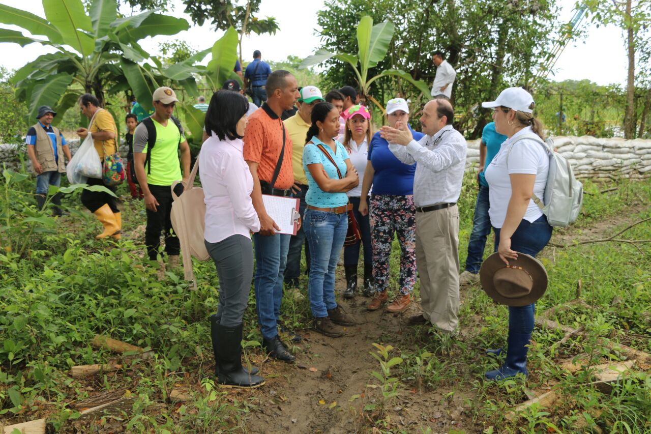 Gobernador visitó la Isla de Reinera en el municipio de Arauquita